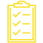 A clipboard icon.